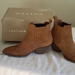 Patina Dakota Western Boot - Sand